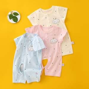 Kleinkind Jungen T-Shirts Hemden Oberteile Strampler Baumwolle Sommer Kurzarm Neugeborenen Kleidung Unterwäsche Baby Romper Schlafanzug Kleidung - Product Image 2