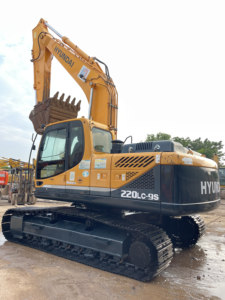 <b>Used</b> Crawler Excavator Low Working Time 22 Tons Low Price Secondhand Machinery From China Shanghai <b>Used</b> Hyundai 220-9s Excavator - Product Image 3