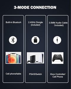 Casque sans fil Inwa avec écouteurs de jeu et audio spatial 3D - Product Image 5