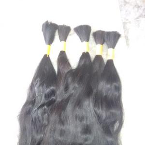 Pelo de templo malayo, cabello humano virgen indio a granel, uno de los donadores, superventas, buena calidad, los mejores comentarios, cabello humano remy a granel - Product Image 1