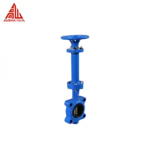 Extension Stem Butterfly Valve Cast Iron Wafer Butterfly Valve