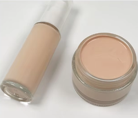 Cosmétiques en gros : Fond de teint liquide hydratant et éclaircissant, texture légère, pour peaux délicates, avec effet correcteur naturel
