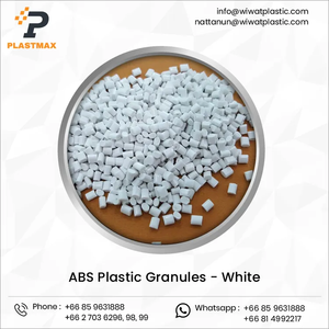Granulés de plastique ABS recyclé de couleur blanche, matière première ABS de qualité injection pour applications électroniques, vente chaude - Product Image 3