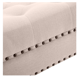 Tabouret de rangement <span class=keywords><strong>gonflable</strong></span> pour voiture, siège en bois avec espace de roue, usb en cuir - Product Image 4