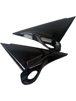 Nouveau support triangulaire noir extensible pour rétroviseur latéral droit Mercedes-Benz Classe E 213, plaque de rétroviseur de recul