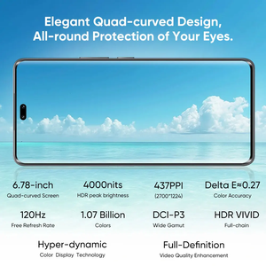Nuevo Teléfono Móvil Original Honor 200 Pro, Pantalla OLED de 6.78 Pulgadas y 120Hz, Snapdragon 8s Gen 3, Batería de 5200mAh, NFC, 5G - Product Image 2
