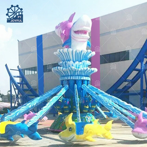 Funfair Rides Equipo de helicóptero familiar Máquina giratoria Autocontrol Avión Shark Rides - Product Image 2