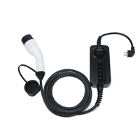 Chargeur de véhicule électrique mobile 3,5 kW 7 kW 11 kW Type 2/GBT Câble de charge EVSE portable