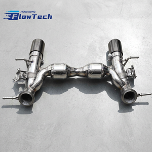 ระบบท่อไอเสียประสิทธิภาพสูงสำหรับมาเซราติ MC20 3.0T สแตนเลสสตีลแบบ Catback พร้อมท่อเก็บเสียงและวาล์ว - Product Image 5