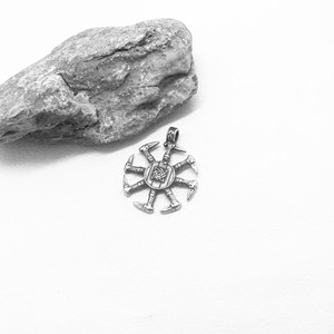 yunnique Men's Stainless Steel Cross Pendant Necklace With <b>Star</b> <b>Design</b> Party Jewelry - Product Image 2