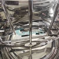 Mélangeur Guanyu 5000L pour la fabrication de shampoing, agitateur chauffant pour la vaisselle, cuve de mélange homogénéisante