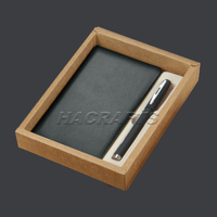 Cuaderno y Bolígrafo, Juego de Regalo Empresarial Simple de Dos Piezas, Lujoso y Corporativo