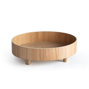 Herstellergroßhandel Komfortables Winter-Warmbett Kreatives Katzennest Sofa Holz-Hundebett mit Holzbeinen - Product Image 1