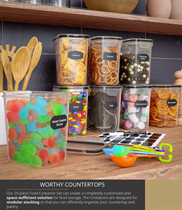 Kitchen Sealing <b>Jars</b> Grain Plastic <b>Large</b> <b>Storage</b> Transparent Food <b>Storage</b> <b>Jars</b> <b>Storage</b> Fresh Boxes - Product Image 6