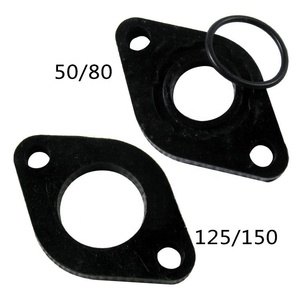 ปะเก็นยาง GY6 50 80 สำหรับสกู๊ตเตอร์ <span class=keywords><strong>125</strong></span> แผ่นรองท่อไอดี GY6 150cc แผ่นยางรอง GY6 แผ่นรองหัวสูบ GY6 สำหรับสกู๊ตเตอร์และมอเตอร์ไซค์ - Product Image 2