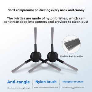 Kit d'accessoires pour aspirateur robot Dreame X20 <span class=keywords><strong>Pro</strong></span>/X20 <span class=keywords><strong>Pro</strong></span> <span class=keywords><strong>Plus</strong></span> : brosse principale, brosses latérales, brosse d'angle, sac à poussière, filtre, tampon de lavage - Product Image 3