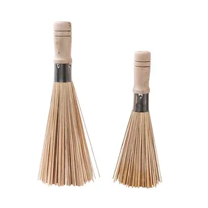 Medium Size Factory New Bamboo Cleaning Brush High Quality Wholesale Cleaning Tools Professional Kitchen Cleaning Brush