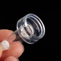 13mm 20mm Ampoule compte-gouttes couvercle bouteille compte-gouttes réutilisable Ampoule flacons en verre bouchon Transparent Silicone pointe corne tête bouchon