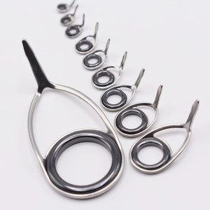 Prix Avantage Guide de moulinet KT pied unique mince titane zircone insert <span class=keywords><strong>canne</strong></span> à pêche en céramique - Product Image 2