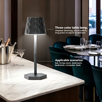 Lampe de chevet haut de gamme, éclairage doux et chaud réglable, lampe de table LED moderne et créative, veilleuse