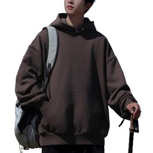 Sudadera Extra Grande de Alta Calidad para Hombre con Bolsillos de Nuevo Diseño, Venta al por Mayor OEM, Logotipo Personalizado, Ropa Urbana para la Temporada de Primavera - Product Image 6