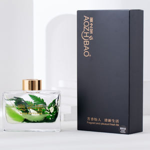 Luxury Reed Diffuser Set - 120ml Decorative Glass Bottle with Dried Flowers Hotel Amenities for Hospitality &amp; Wholesale Supplies - Product Image 4