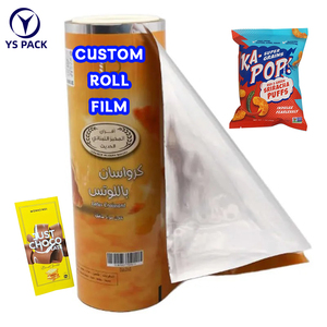 Film plastique laminé personnalisé pour croissants, imperméable, écologique, imprimé en couleur, petit film pour sacs, <span class=keywords><strong>chocolat</strong></span>, biscuits - Product Image 1