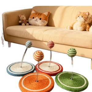 Juguetes para mascotas, juguetes de cuerda de cáñamo, bolas de sisal, juguetes para gatos, juguetes rascadores para gatos, juguetes para mascotas, juguetes de sisal, juguetes para provocar a los gatos - Product Image 5