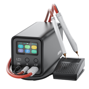 Awithz 10.5kw Farad Capacitancia DIY Máquina <span class=keywords><strong>de</strong></span> soldadura portátil Soldadores por <span class=keywords><strong>puntos</strong></span> <span class=keywords><strong>para</strong></span> batería <span class=keywords><strong>de</strong></span> litio 18650 0,4mm Metal Nueva condición - Product Image 1