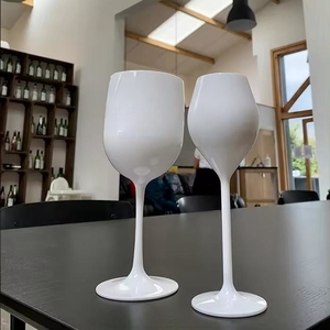 Customize Printed Unbreakable Reusable 175ml Creative Plastic Wine Glass <strong>Wholesale</strong> Custom Plastic <strong>Champagne</strong> <strong>Flutes</strong> Goblets - Product Image 2