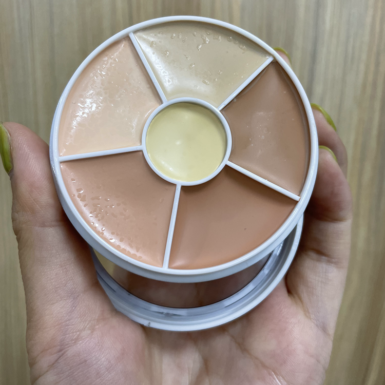 Палетка контурных средств для макияжа, 6 цветов, водостойкая