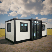 Haute qualité 10FT modulaire intelligente préfabriquée petite maison Hangfa extensible conteneur maison nouveau Design pas cher bureau remorque maison
