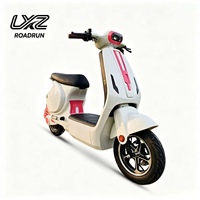 Scooter électrique de tourisme puissant 1000W, système de frein à disque, commande vocale intelligente, design léger et étanche, vitesse maximale 41-50 km/h
