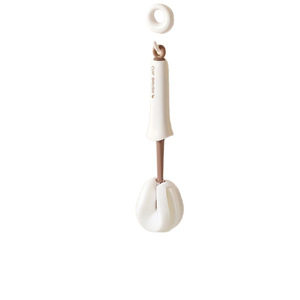 Cepillo para tazas de silicona de 31x6,5 cm con escurridor para limpieza de biberones y termos - Product Image 5