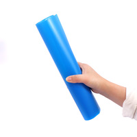 Produits de classement de bureau : Dossier en plastique épaissi avec deux poches et porte-cartes de visite pour le stockage de documents importants de projets