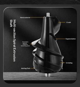 Extracteur de jus professionnel à froid à haut rendement, facile à nettoyer, avec large goulotte pour fruits et légumes entiers, presseur lent à mastication - Product Image 6