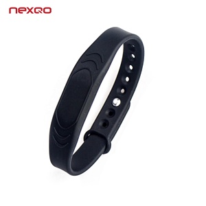 Giá thấp Durable thông minh Silicone dây đeo cổ tay biểu tượng tùy chỉnh tái sử dụng NFC Vòng đeo tay khuyến mại RFID vé cho buổi hòa nhạc/sự kiện/khách sạn - Product Image 2