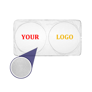 Xiangta resistente Color argento parabrezza auto parasole in erba con <span class=keywords><strong>Logo</strong></span> personalizzato per auto pieghevole - Product Image 6