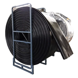 High Quality 100 Meter TPU Lay Flat <strong>Hose</strong> <strong>Big</strong> <strong>Diameter</strong> Water Pipe Farm Irrigation Industrial Dewatering Customizable Cutting - Product Image 1