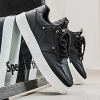 Chaussures de skate pour hommes, décontractées, sportives, respirantes, tendance, polyvalentes, à semelle épaisse, résistantes à l'usure, légères, à semelle souple, basses