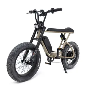 2023 New Mario Full Suspension Fork Electric Bike 48v 1000w 500w 250w Dirt Mountain E Bike Electric Bicycle City Ebike
