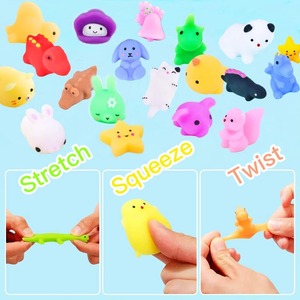 2024 Cute Animal Strength Pinch <b>Ball</b> Mochi Fidget Toy TPR <b>Squeeze</b> Decompression Toy - Product Image 4