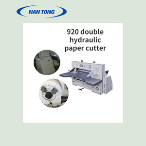 Machine de découpe à double hydraulique Nantou 920 pour le traitement du papier et des boîtes en carton - Product Image 2