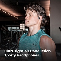 2024 nouvelle oreille sportive suspendue étanche casque écouteur 75Hs longue batterie avec Bluetooth 5.3 pour l'entraînement en plein air