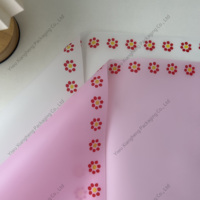 Kertas Pembungkus Bunga Desain Baru dengan Pita, Grosir, untuk Hari Valentine