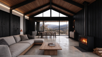 Maison modulaire préfabriquée en acier, norme australienne NCC AS4055, maisonnette en kit avec revêtement Colorbond