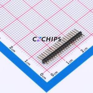 PZ127-1-20-Z Pin Header Through hole Component (THT),P=1.27mm Connector 1x20P 1.27mm Pin Header Through Hole - Product Image 1