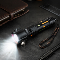 Lampes de poche promotionnelles, lampes de poche LED, lampe torche longue portée, batterie au lithium puissante, lampe de poche tactique rechargeable puissante