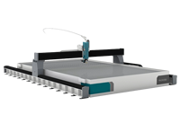 Équipement de découpe à jet d'eau APW-3540 commandé par CNC pour une découpe polyvalente et à température fraîche