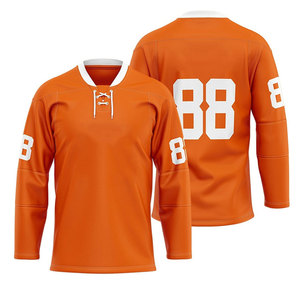 Camisetas de hockey sobre hielo personalizadas sublimadas, nuevo diseño, uniformes de hockey sobre hielo con logotipo, color y talla personalizados, camiseta deportiva de hockey sobre hielo - Product Image 1